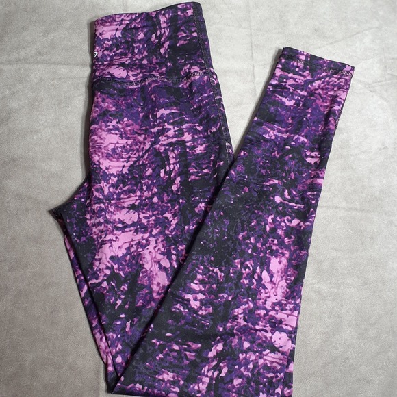 Champion Duodry Women's‎ Small Leggings Yoga Pants Purple Stretchy - Picture 1 of 9